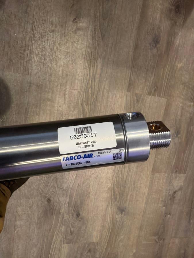 FABCO-AIR 58258317 Pneumatic Cylinder F-200ED02-08A